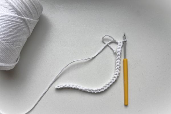 Háčkovaná taška Sněhulák