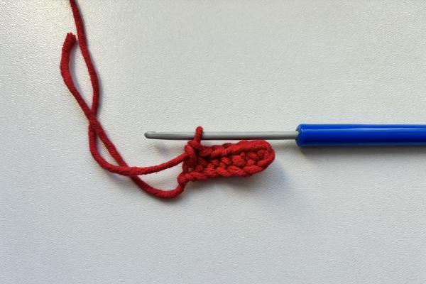 Háčkovaná taška Sněhulák