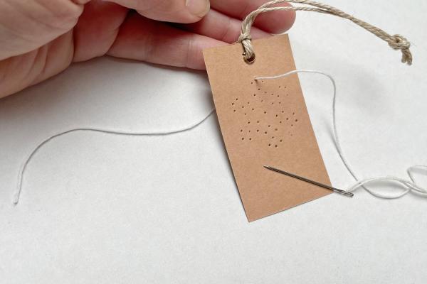 Jak jednoduše vyšít vločku na přání