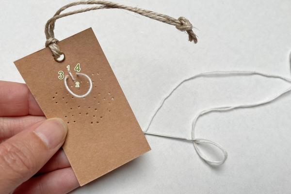 Jak jednoduše vyšít vločku na přání