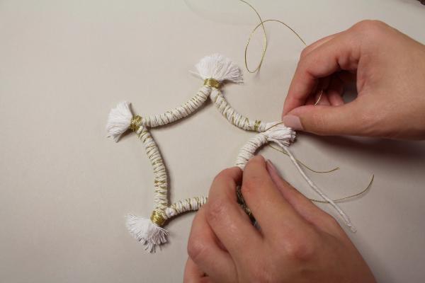 Macramé hvězda snadno a rychle 