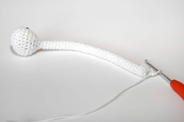 Uháčkujte si veselou husu s dlouhým krkem