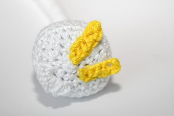 Uháčkujte si veselou husu s dlouhým krkem