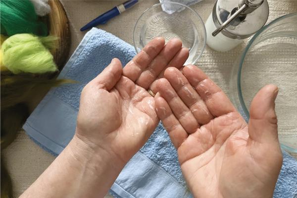 Plstěná velikonoční vajíčka