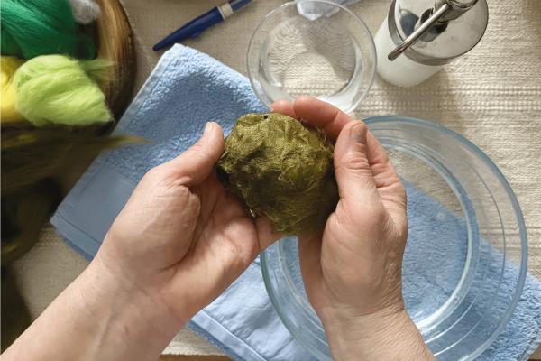 Plstěná velikonoční vajíčka