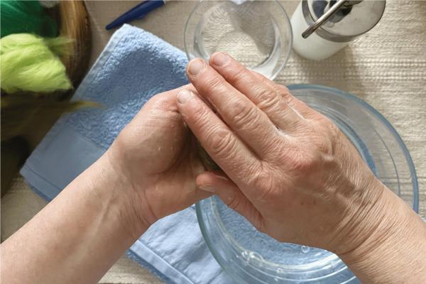 Plstěná velikonoční vajíčka