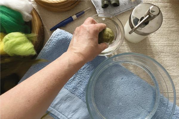 Plstěná velikonoční vajíčka