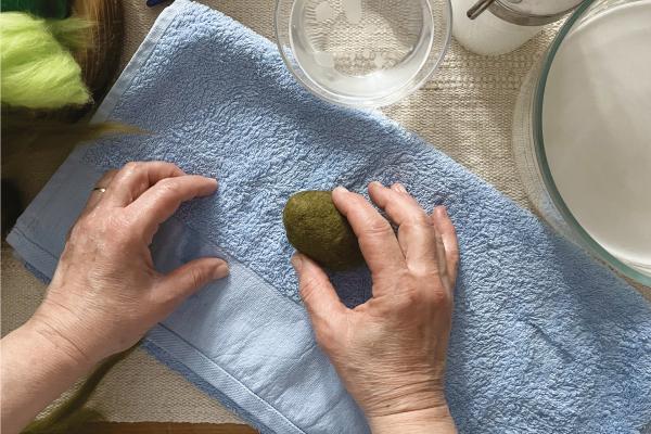 Plstěná velikonoční vajíčka