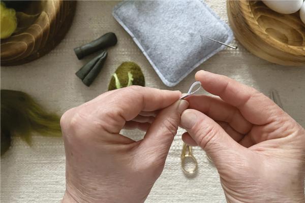 Plstěná velikonoční vajíčka