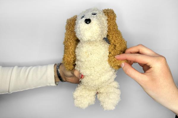 Vyrobte si pejska z chlupatých drátků