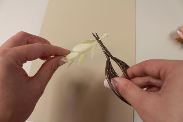 Vyrobte si přání s něžnou kyticí