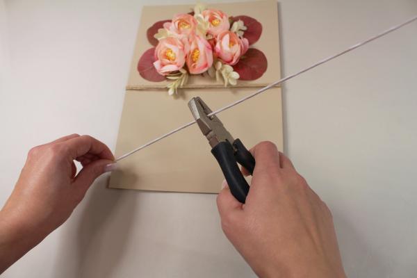 Vyrobte si přání s něžnou kyticí