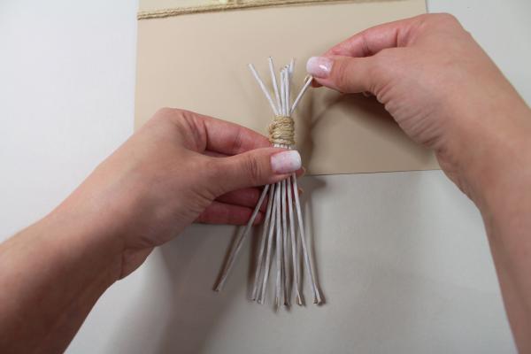 Vyrobte si přání s něžnou kyticí