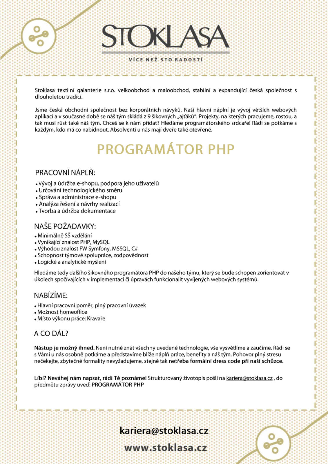 Programátor PHP