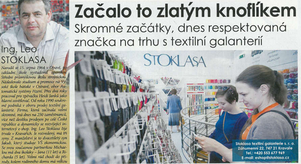 Začalo to zlatým knoflíkem