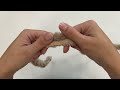 Všívací oděvní / dekorační kožešina kulatá šíře 1,5 cm