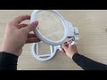 Lupa na stůl s led světlem 15x19x25 cm