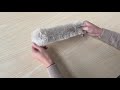 Kožešinový lem na rukáv samonavíjecí šíře 8 cm