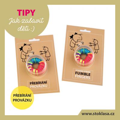 tip - přebírání provázku